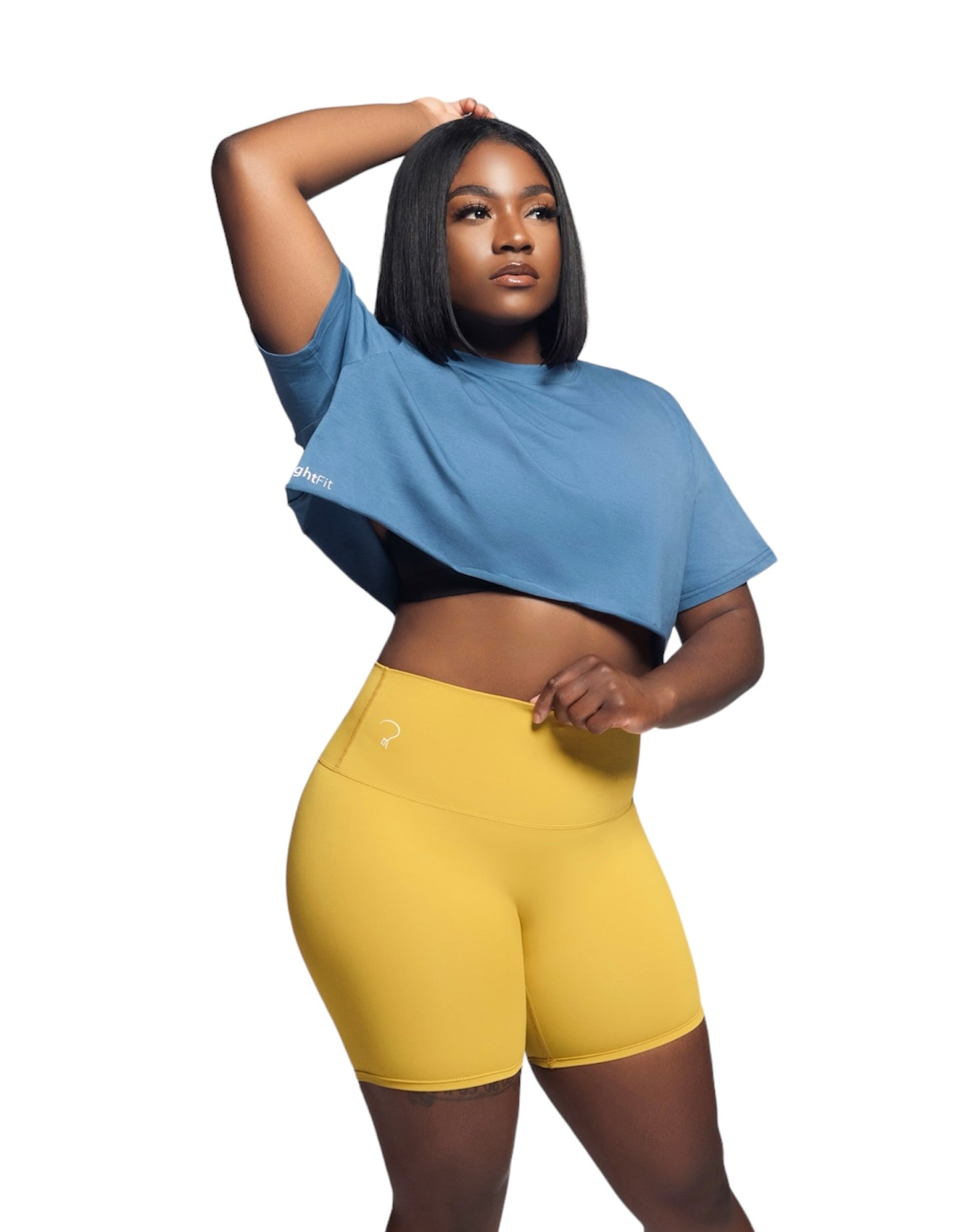 Girly High Waisted Compression Shorts