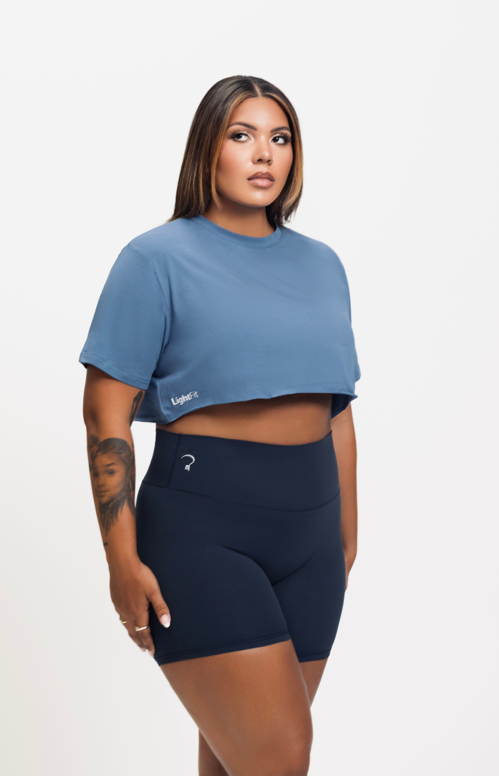 Girly High Waisted Compression Shorts