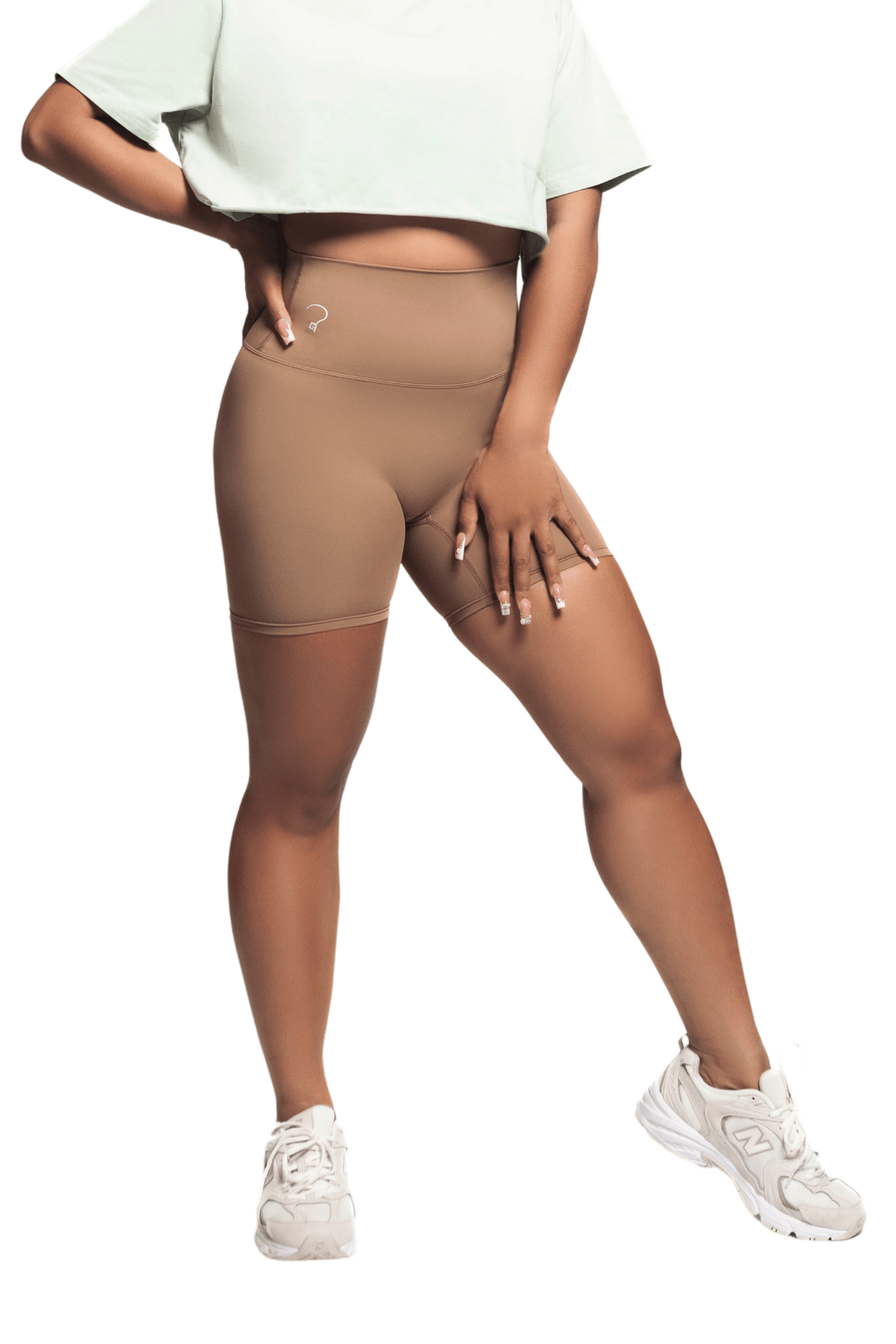 Girly High Waisted Compression Shorts