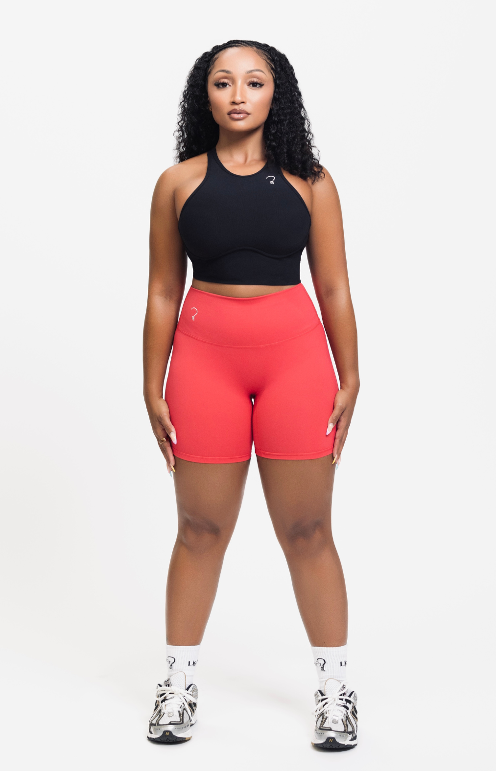 Girly High Waisted Compression Shorts