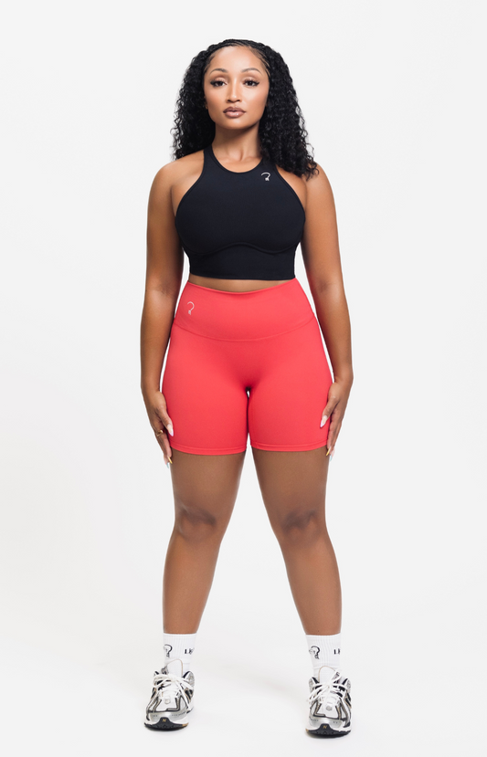 Girly High Waisted Compression Shorts